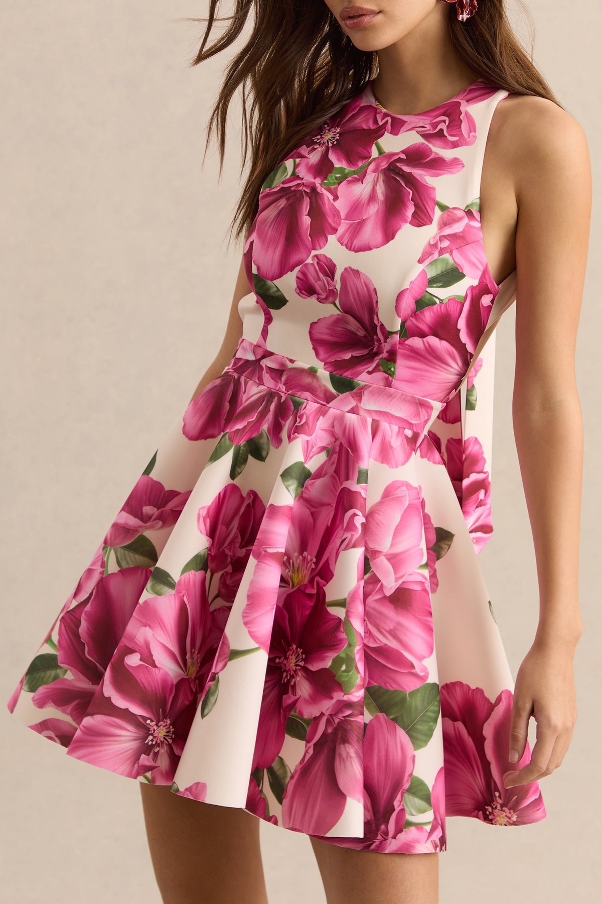 ECM-HR-CL131058237 - Waverly - Pink Rose Print Racer-Neck Sleeveless Skater Mini Dress 05.jpg
