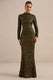 ECM_HR_CL135031031_Galaxy Khaki Sequin High Neck Long Sleeve Bodycon Maxi Dress 1.jpg