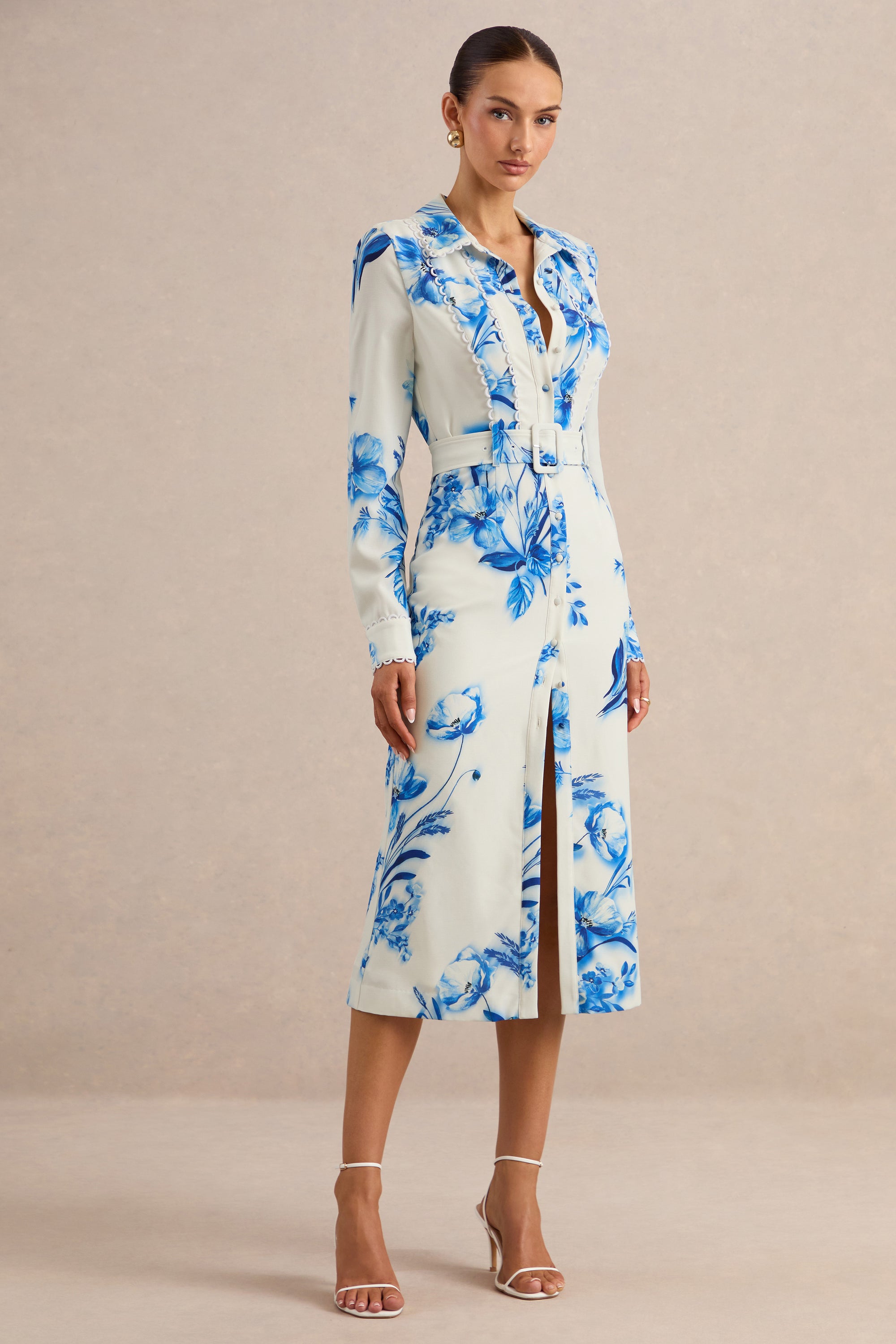 ECM_HR_CL135595153 - Zephy _ Blue Floral Print Belted Shirt Midi Dress 1.jpg
