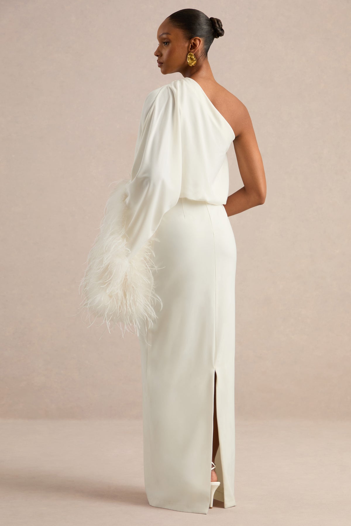ECM_HR_CL136380110 - Felicity _ White Satin Asymmetric-Neck Maxi Dress With Feather Detailing5.jpg