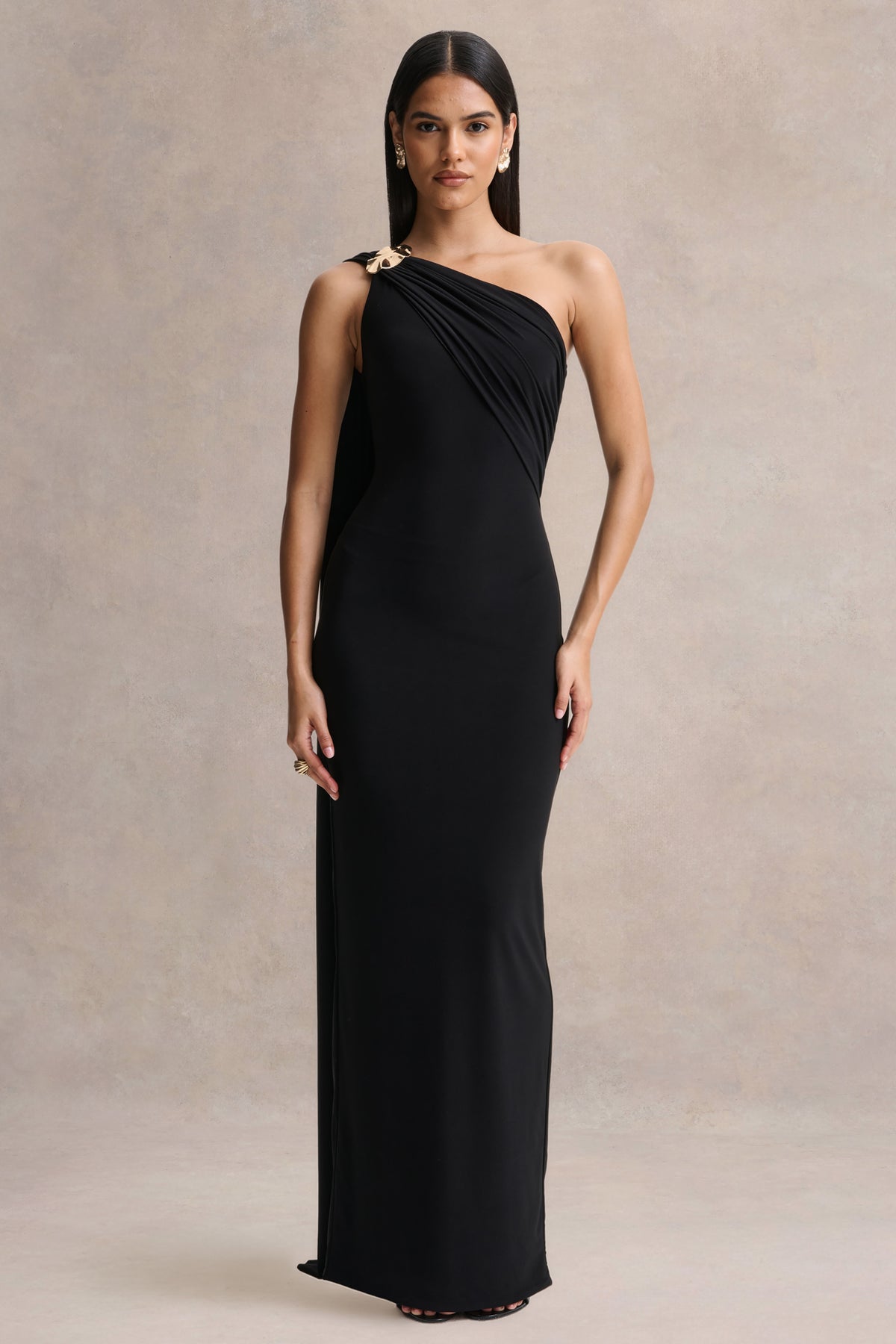 CL136922002---Mandy-_-Black-Asymmetric-Neck-Maxi-Dress-With-Gold-Detail-01.jpg