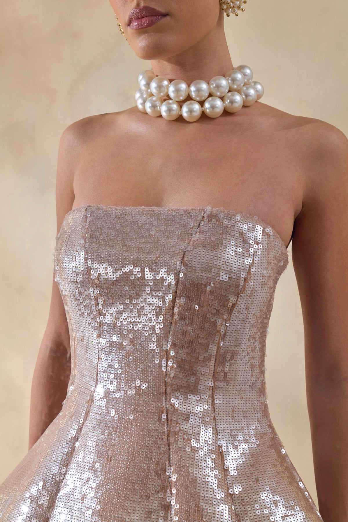 ECM_HR_CL137227063 - Dalisse | Nude Sequin Bandeau Corset Maxi Dress 1.jpg