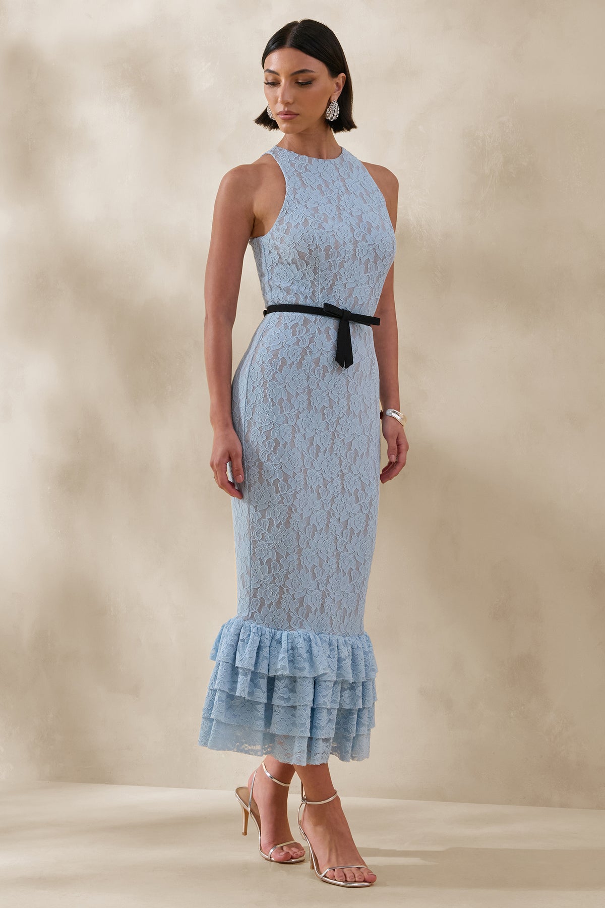 ECM_HR_CL137244143 - Vionna _ Blue Lace High-Neck Midi Dress With Bow-Belt Detail 1.jpg