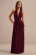 CL13728010206_ECM_HR_CL137280102_-_Bettina_Burgundy_Plunge-Neck_Maxi_Dress_With_Gathered-Detailing0