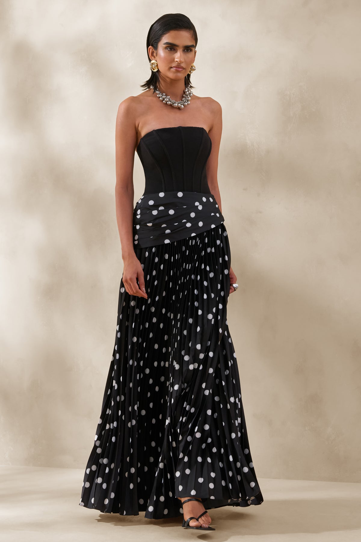 ECM_HR_CL137297001---Valerisse-_-Black-And-White-Polka-Dot-Bandeau-Maxi-Dress-2.jpg