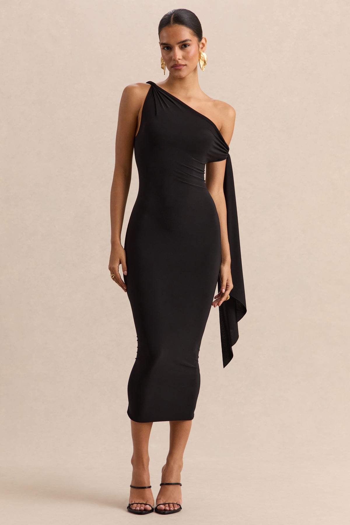 ECM_HR_CL137892001---Arcelia---Black-Asymmetric-Neck-Midi-Dress-With-Knot-Sleeve-Detail-05.jpg