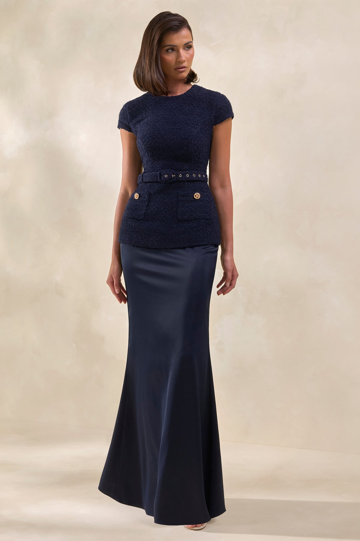 ECM_HR_CL137915010 - Whispera _ Navy Crew-Neck Maxi Dress With Satin Skirt And Pocket-Details 2.jpg