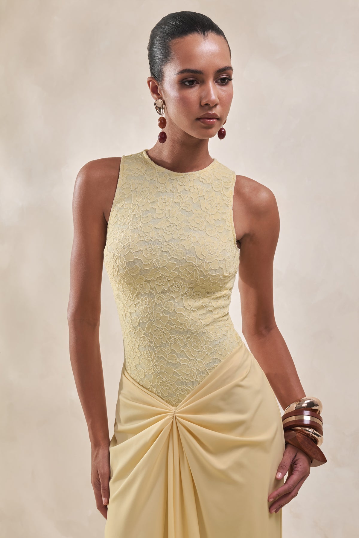 ECM_HR_CL137964121---Setaria-_-Lemon-Satin-Maxi-Skirt-With-Gathered-Detailing-And-Sash-+-CL137962121---Serale-_-Lemon-Lace-Halter-Neck-Bodysuit4.jpg