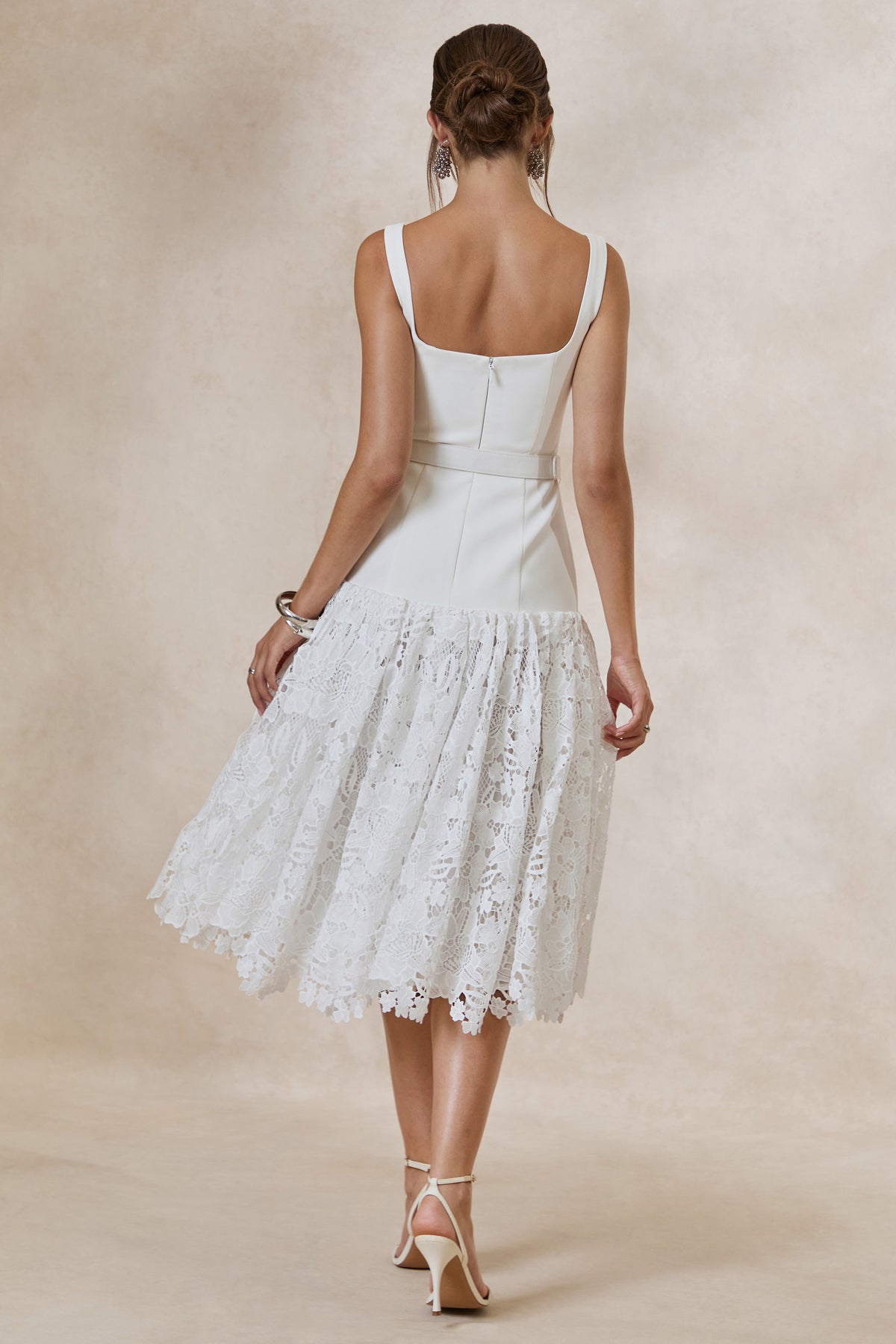 CL138094110 - Norrie _ White Square-Neck Midi Dress With Voluminous Lace Skirt5.jpg