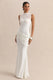 ECM_HR-CL138103110 - Lyssy - White High-Neck Maxi Dress With Mesh-Detail 01.jpg