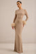 ECM_HR_CL138394060 - Garance _ Champagne Hotfix Round-Neck Maxi Dress With Feather Trim Cuffs2.jpg