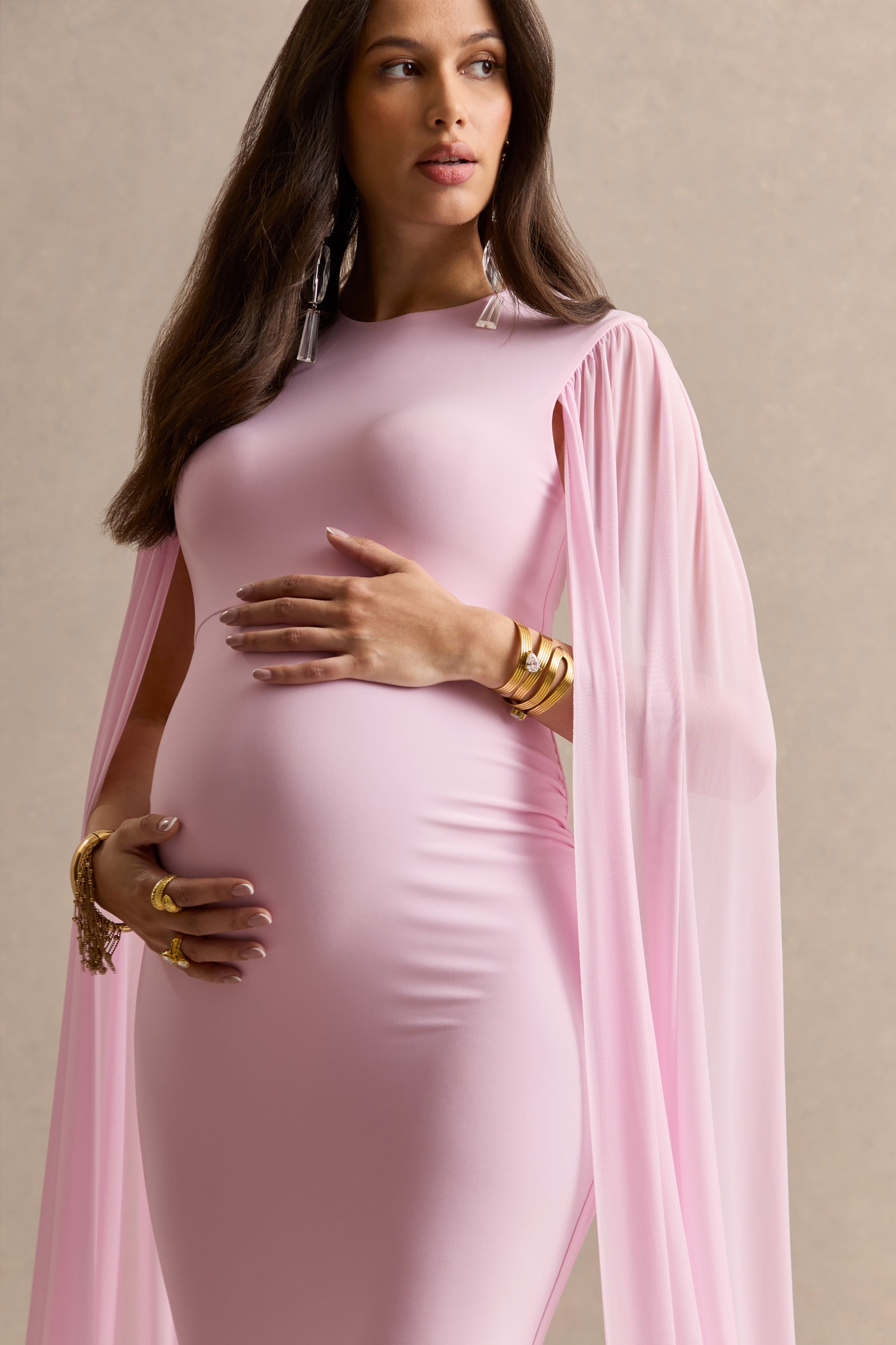 ECM_HR_CL138469081---Calitheia-Light-Pink-Round-Neck-Maternity-Maxi-Dress-With-Long-Floaty-Mesh-Sleeves7.jpg