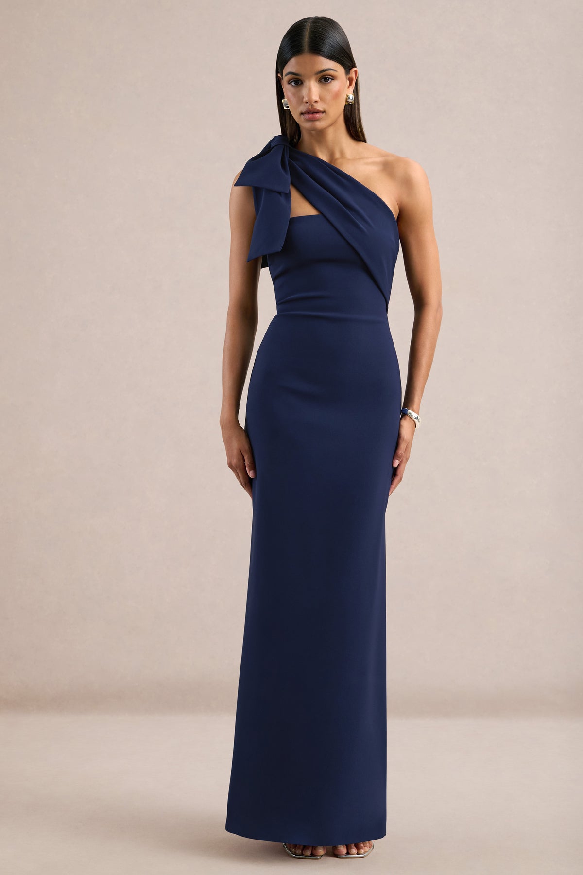 ECM_HR_CL138806010 - Adara _ Navy Asymmetric-Neck Maxi Dress With Bow-Detail0.jpg