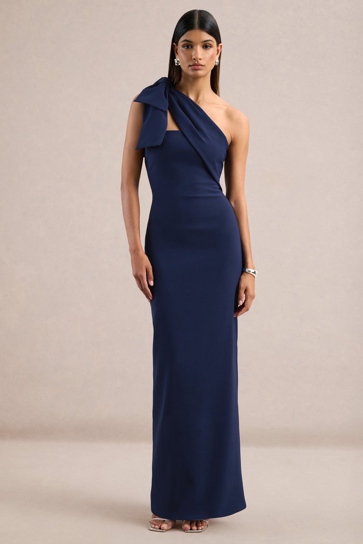 ECM_HR_CL138806010 - Adara _ Navy Asymmetric-Neck Maxi Dress With Bow-Detail1.jpg