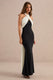 ECM_HR_CL139000001 - Eugenie Monochrome Halter Neck Maxi Dress with Tie Back Detail2.jpg