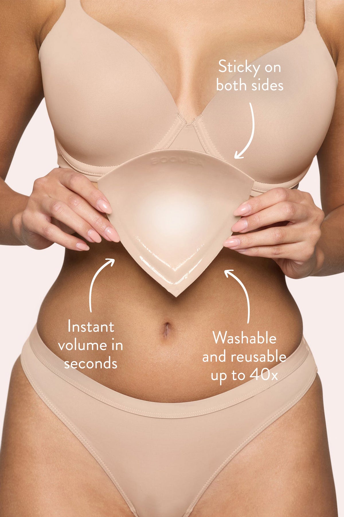 Invisible Lift | Boomba Beżowe Niewidoczne Wkładki Podnoszące