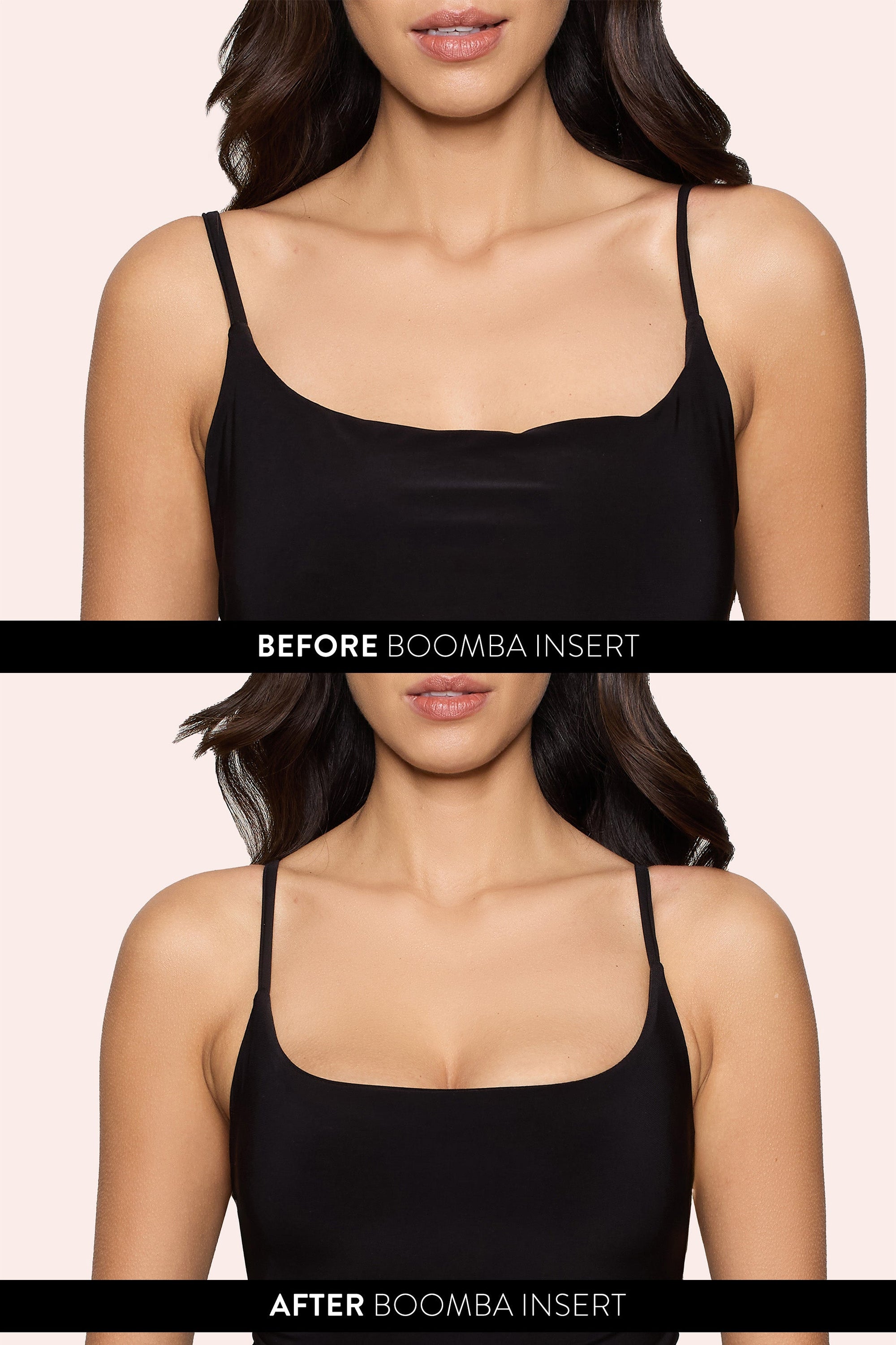 Demi Sticky Bra | Boomba Beżowy Demi przylepny biustonosz