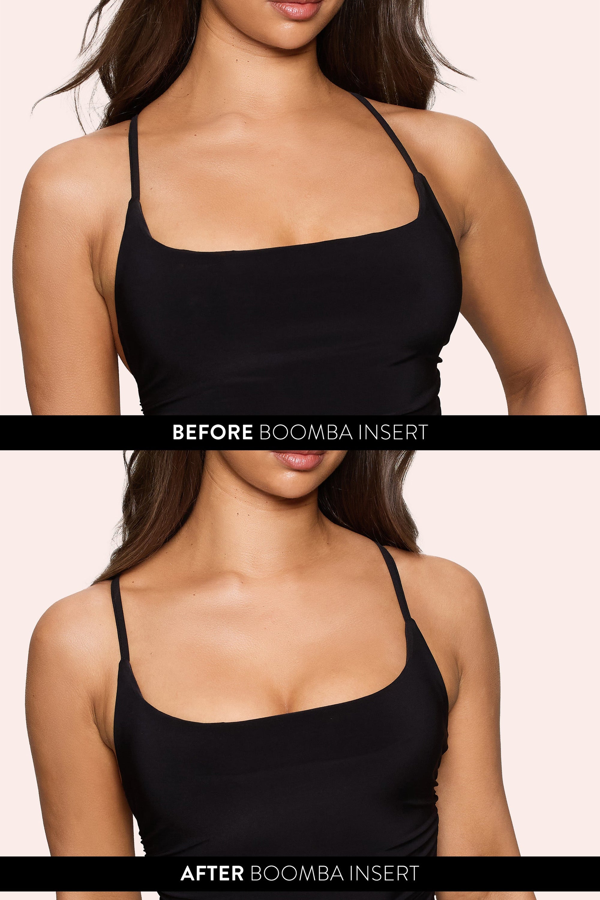 Demi Sticky Bra | Boomba Karmelowy samoprzylepny biustonosz Demi