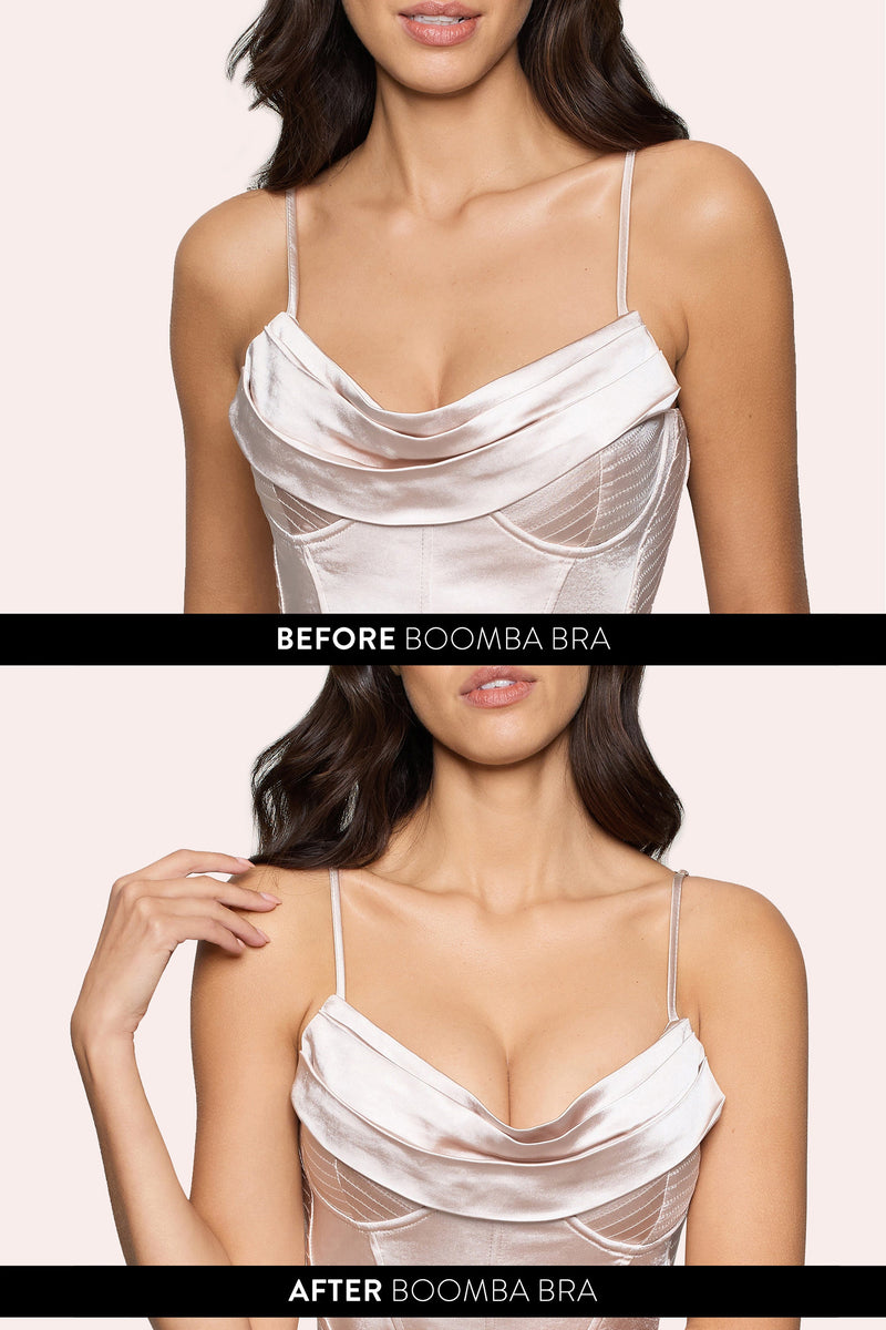Magic Sticky Bra | Boomba beżowy samoprzylepny biustonosz