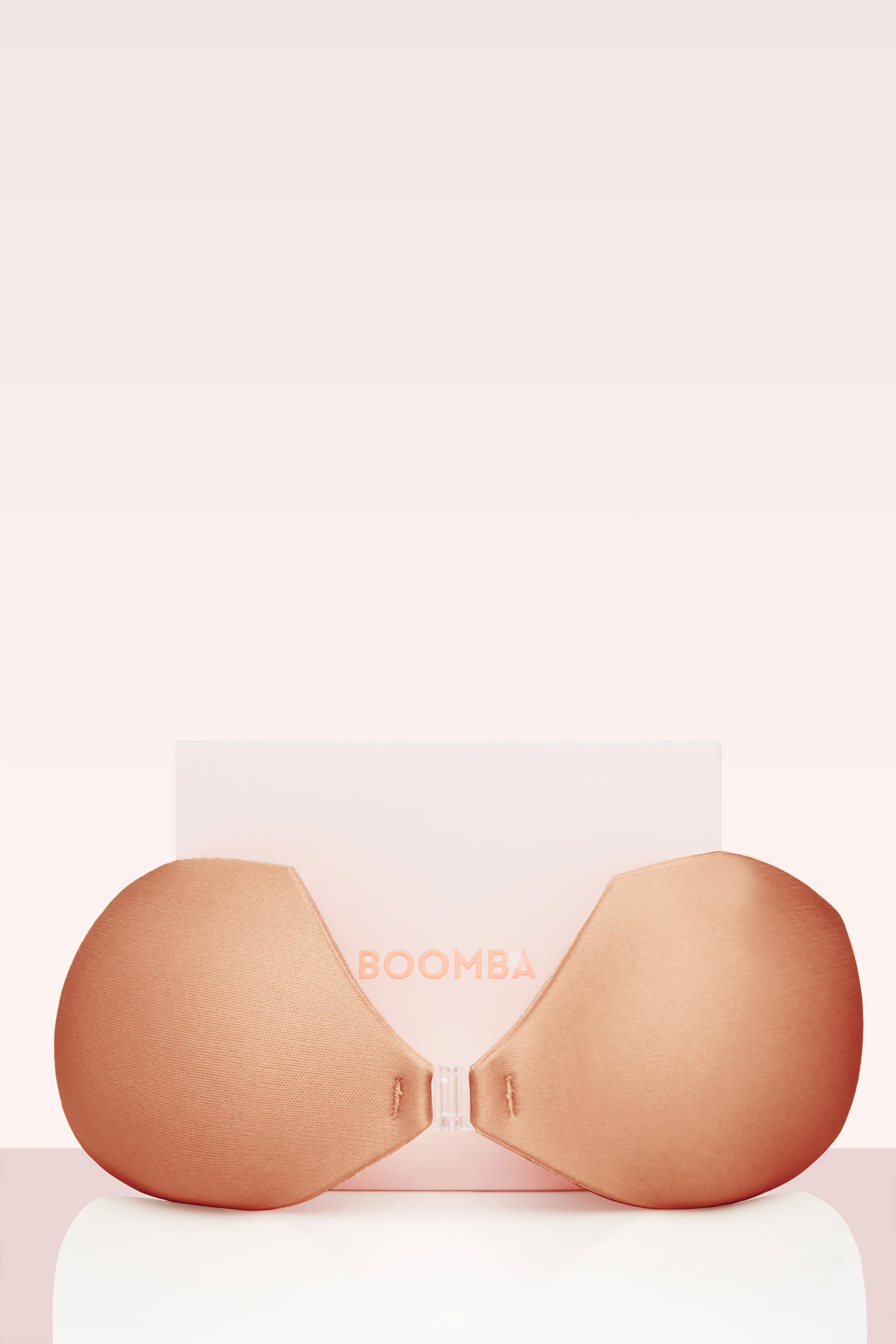 Demi Sticky Bra | Boomba Karmelowy samoprzylepny biustonosz Demi