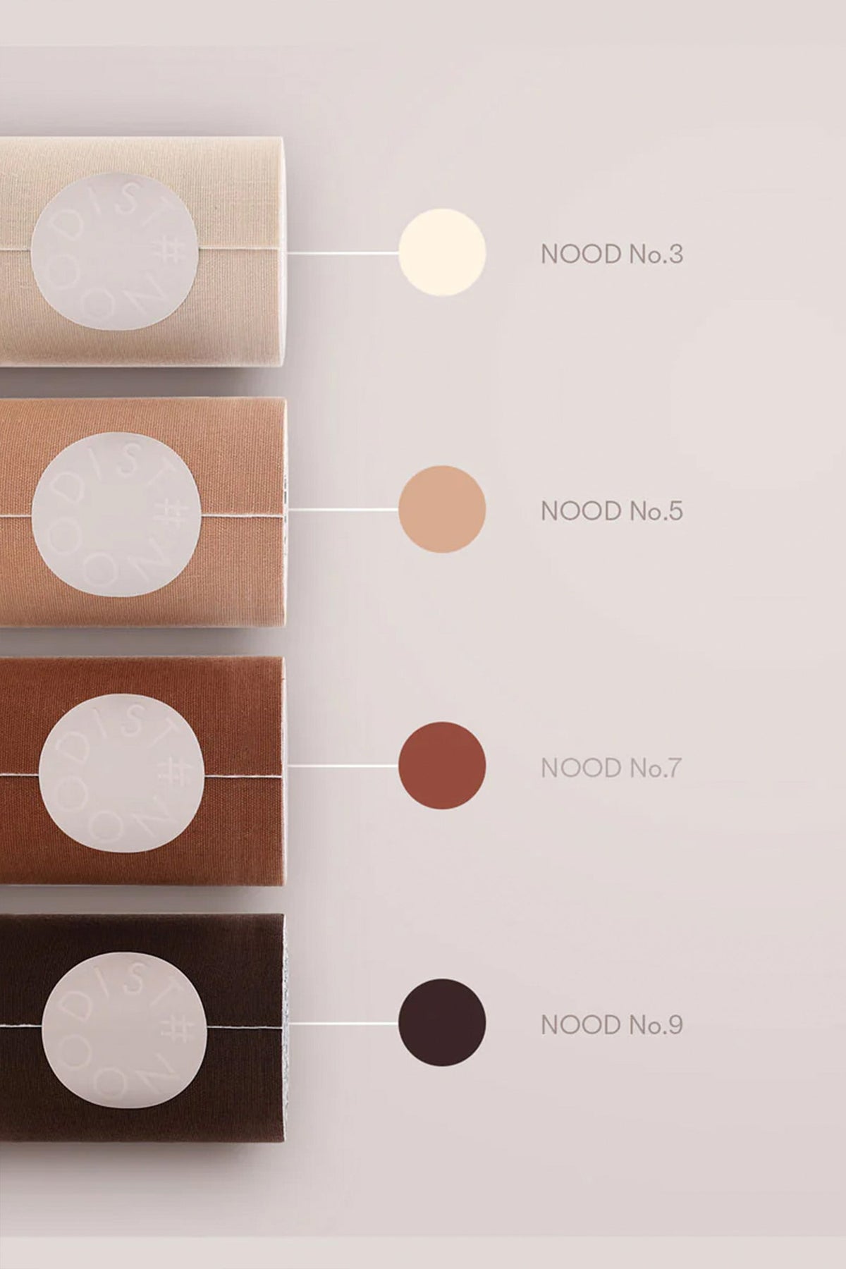 Shape Tape | NOOD Taśma na piersi No 3