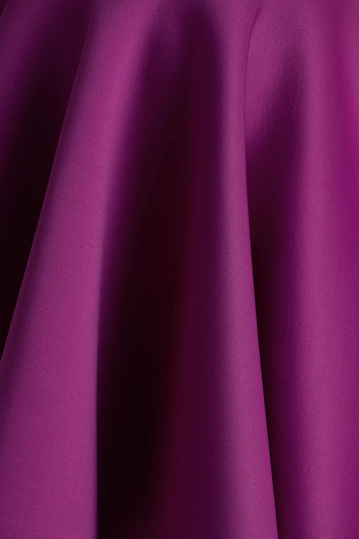 Peggy | Ciemno-purpurowa Sukienka mini typu Skater z dekoltem typu halter